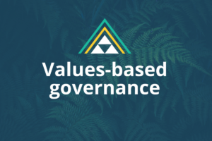 1.1 Values-based governance